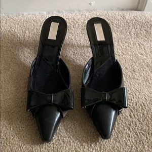 Michael Kors slip on kitten heels